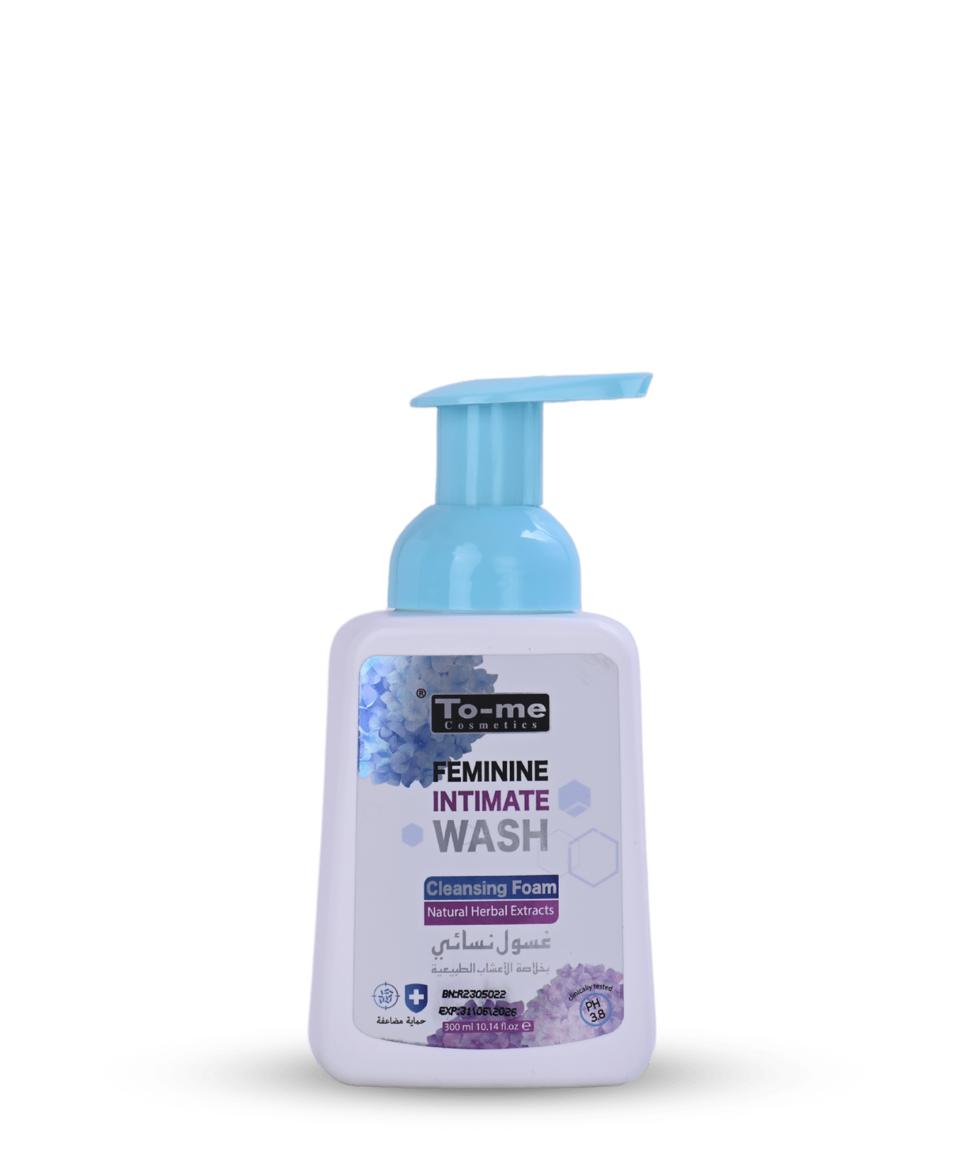 غسول رغوة نسائي بخلاصة الاعشاب الطبيعية 300 مل