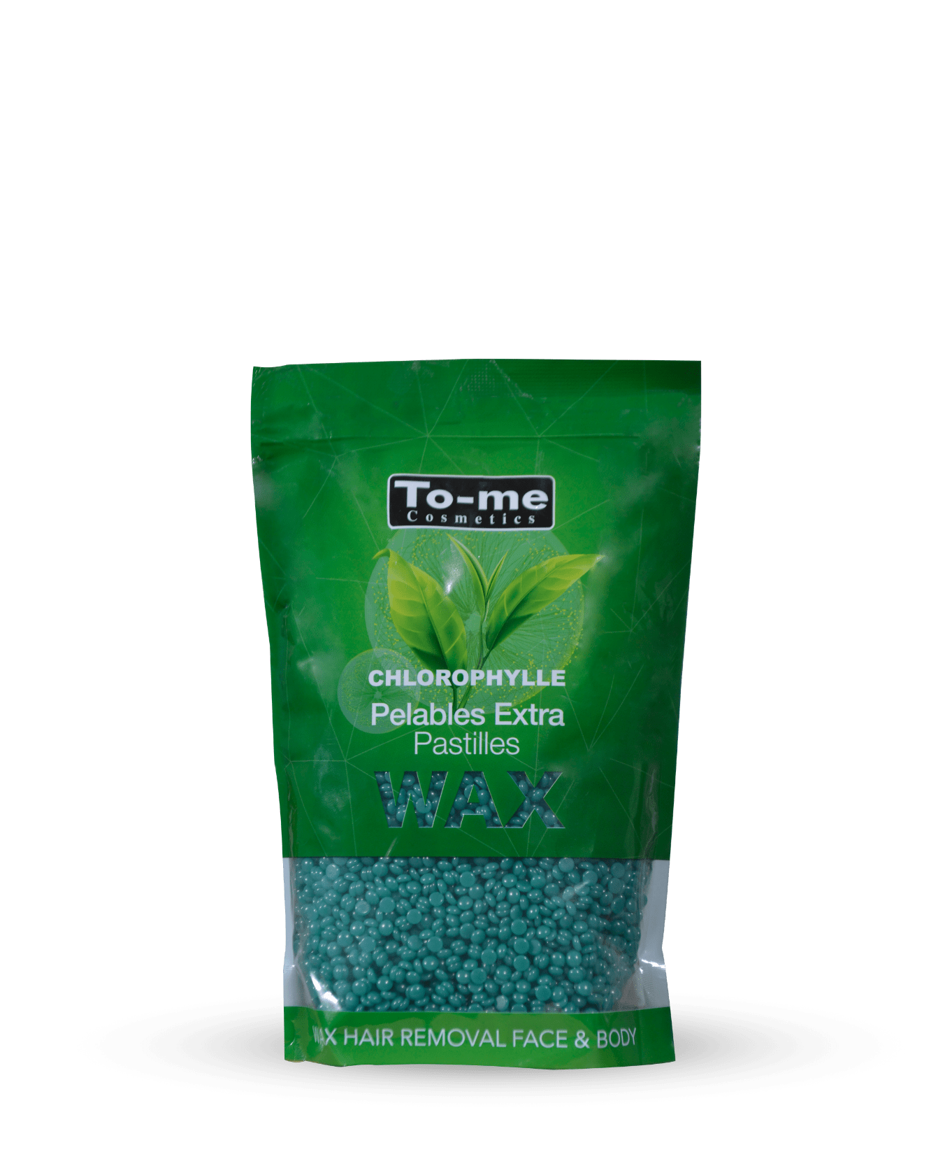 شمع حبيبات تومي ازرق / كلوروفيل 800غم