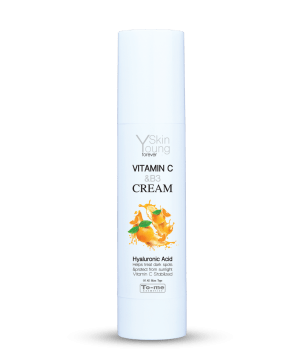 كريم فيتامين C مع حمض الهيلورونيك يونج سكين فور ايفر50مل