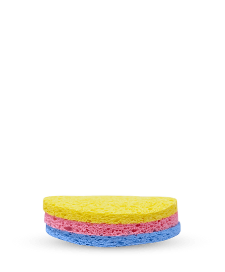 سفنجات بشرة حجم كبير 1/3