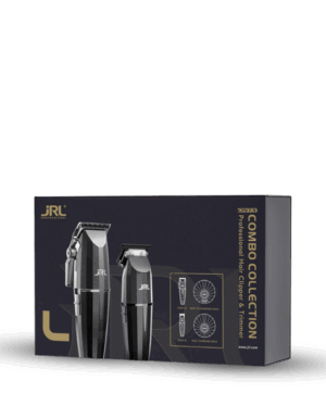 طقم ماكنة حلاقة جيرال اسود كبير وصغير مع قاعدتين